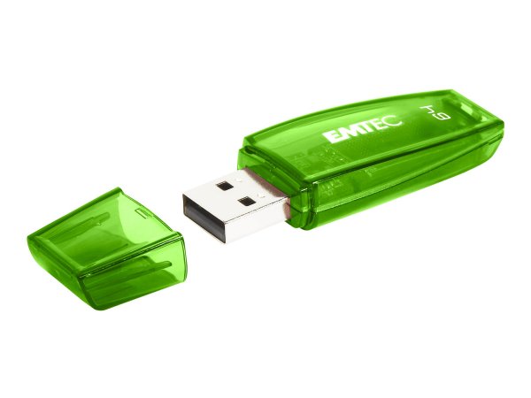 EMTEC 64 GB - 64 GB - USB tipo A - 2.0 - 15 MB/s - Cuffia - Verde