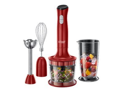 Russell Hobbs 24700-56 - Sbattitore manuale - Rosso - - - Y - 0,7 L - Plastica - Stainless steel