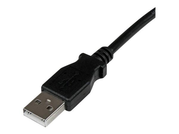 StarTech.com USB 2.0 a to Right Angle B Cable - m/m - Cavo - Digitale/dati