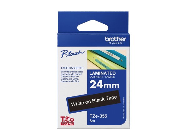 Brother TZE-355 - Bianco su nero - TZe - Trasferimento termico - Filippine - 5 anno/i - Brother
