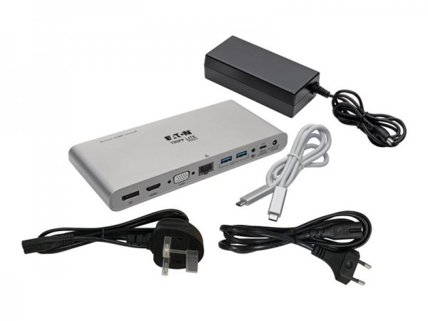 Tripp U442-DOCK4-INT - Cablato - USB 3.2 Gen 2 (3.1 Gen 2) Type-C - 100 W - 10,100,1000 Mbit/s - IEE