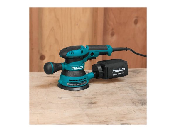 Makita BO5041 - Levigatrice orbitale - 12000 OPM - AC - 300 W - 1,4 kg - 12,5 cm
