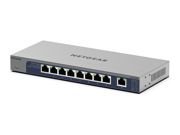 Netgear GS108MX - Switch - unmanaged - 8 x - Interruttore - Filo di rame