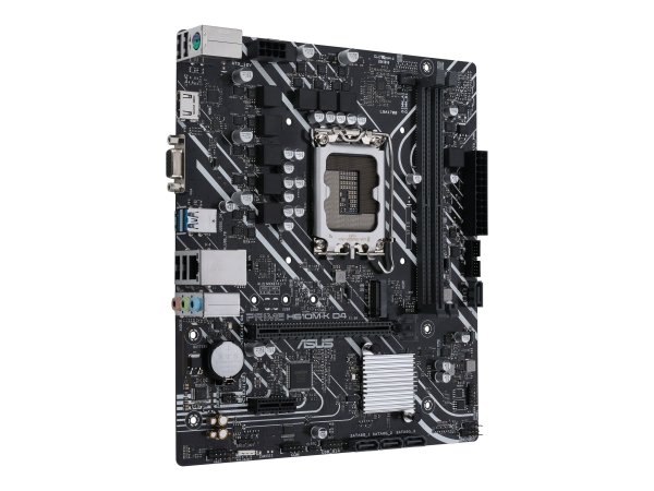 ASUS PRIME H610M-K D4 - Intel - LGA 1700 - Intel® Celeron® - Intel® Core™ i3 - Intel® Core™ i5 - Int
