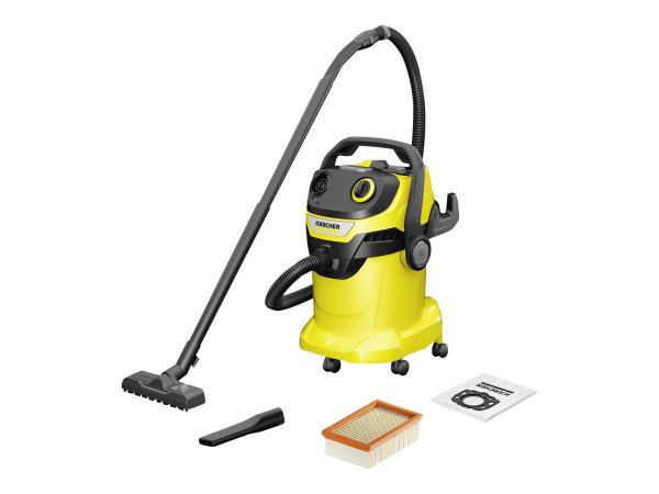 Kärcher WD 5 V-25/5/22 - Secco e bagnato - Nero - Giallo - Tessuto felpato - Manopola - Plastica - 2