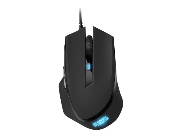 Sharkoon SHARK Force II - Mano destra - Ottico - USB tipo A - 4200 DPI - Nero