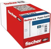fischer 670275 - Vite - Acciaio inox - Legno - Utilità generale - Filettatura parziale - Testa piatt