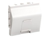 Equip Frontplatte 1xKeystone French abgew. 45x45mm Polybeutel