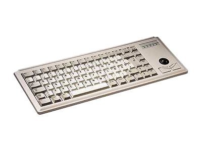 Cherry Slim Line Compact-Keyboard G84-4400 - Tastiera - 83 tasti - Grigio