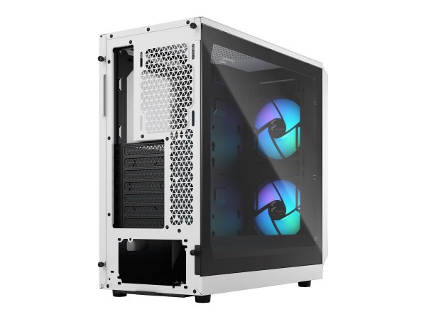 Fractal Design Focus 2 - PC - Bianco - ATX - micro ATX - Mini-ITX - Acciaio - Vetro temperato - Mult