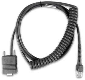 Zebra Motorola RS232 Cable - 2,7 m - DB-9 - RS-232 - Grigio