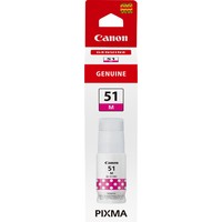 Canon GI-51M - Resa elevata - Flacone d'inchiostro - Magenta - Originale - Magenta - Canon - PIXMA G