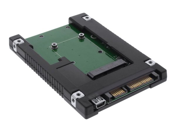 InLine Adattatore 2,5" - SATA a mSATA SSD - converter unità ottiche