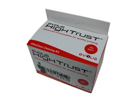 Evolis UltraClean Cleaning Kit - Kit di pulizia della testina di stampa - Universale - 60 fogli - Bi