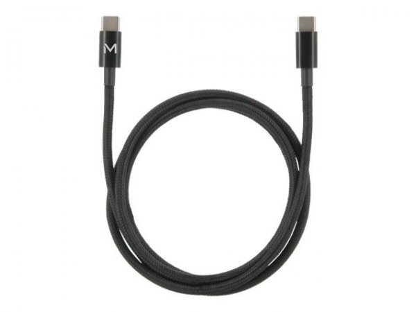 Mobilis Cable USB C - 2m - 100W - Black