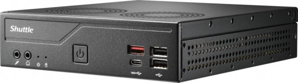Shuttle Barebone slim DH810 Intel/SO-DDR5/black - Barebone - Intel Sockel 1851 (Core Ultra 100&200)