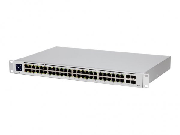 Ubiquiti UniFi USW-48-POE - Gestito - L2 - Gigabit Ethernet (10/100/1000) - Supporto Power over Ethe