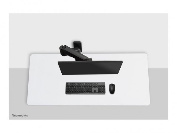 Neomounts AWL75-450BL Adattatore da parete per supporto da scrivania - Piastra a muro - Nero - Allum