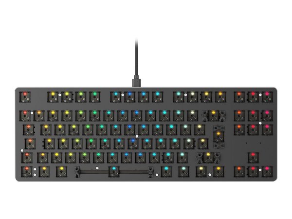 Glorious PC Gaming Race The Glorious GMMK-TKL - Full-size (100%) - Cablato - USB - LED RGB - Nero