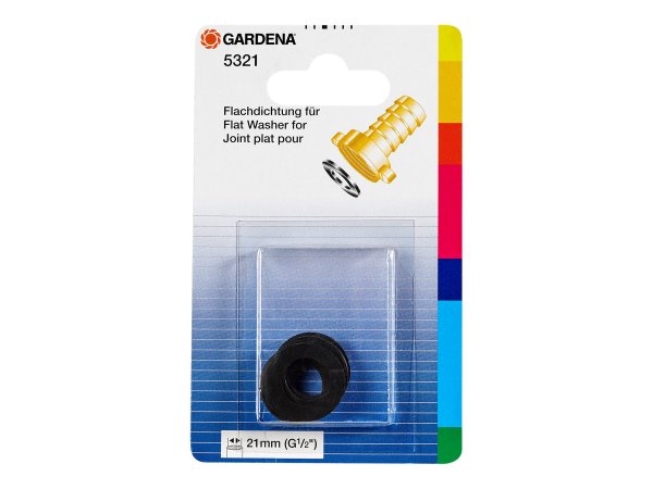 Gardena 5321-20 - 1/2" - Maschio/Femmina - Nero