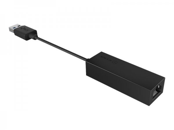 ICY BOX Usb 3.0 Type-A zu Gigabit Ethernet Lan Adapter - Adattatore - Digitale/dati