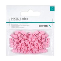 Deepcool Pixel Series Decorative Case Bits Pink 100 Pieces