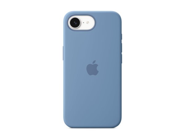 Apple iPhone 16e Silicone Case Winter Blue