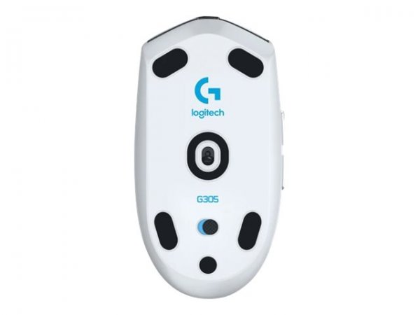 Logitech G G305 - Mano destra - Ottico - RF Wireless - 12000 DPI - 400 fps - Bianco