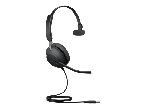 Jabra Evolve2 40 SE - Cablato - Musica e Chiamate - 20 - 20000 Hz - 113 g - Auricolare - Nero