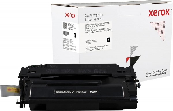 Xerox Toner Everyday™ di Nero compatibile con HP 55A (CE255A) - Capacità standard - 6000 pagine - Ne