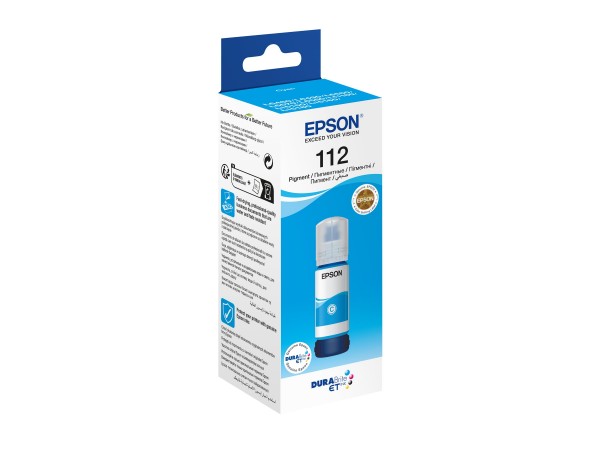 Epson EcoTank 112 - Originale - Pigmento ciano - Epson - L5160 - L5150 - 6000 pagine - 70 ml