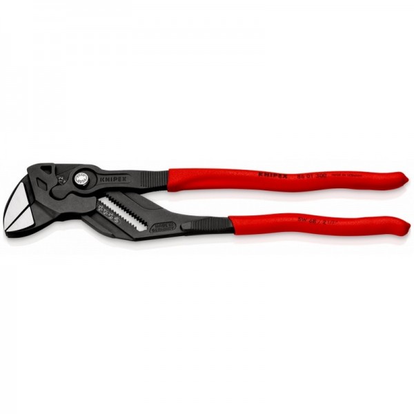 Knipex 8601300 Pinza e Chiave Pinza e chiave in un unico utensile Grigia, Rivestiti in Resina Sintet