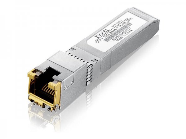 ZyXEL SFP10G-T SFP+ 10G RJ45 Modul - Transceiver - Ricetrasmittente - Vetroresina (lwl)