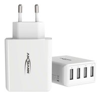 Ansmann Home Charger HC430 - Netzteil - 30 Watt - 6 A - 4 Ausgabeanschlussstellen (USB)