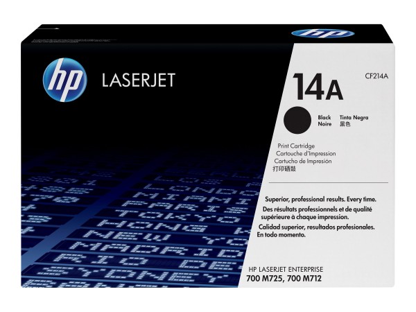 HP Toner CF214A 14A Schwarz - Originale - Unità toner