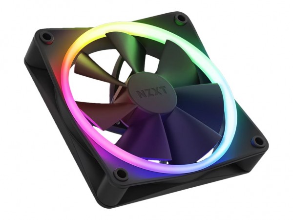 NZXT F120 RGB Triple Pack - Ventilatore - 12 cm - 500 Giri/min - 1800 Giri/min - 27,5 dB - 50,18 pdc