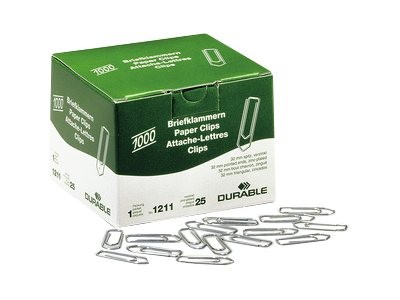 Durable 121125 - Metallo - Metallico - 32 mm - 1000 pz