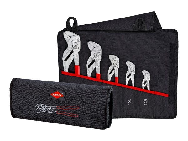 KNIPEX 00 19 55 S4 - Set di pinze - Acciaio - Plastica - Rosso - 125 mm - 30 cm