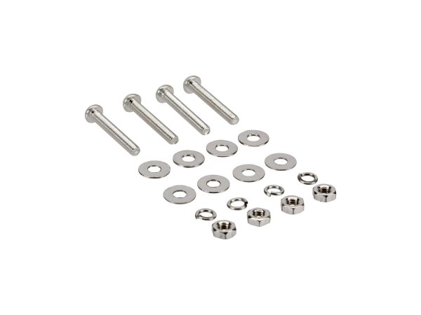 InLine Viti Ventole M3x20mm - con rondelle - dadi - distanziali - 4pcs