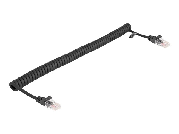 Delock RJ45 Spiralkabel Stecker zu Cat.5e - Cavo - Rete