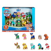 Spin Master PAW Patrol - Confezione Regalo Anniversario 10 Anni - Personaggi Collezione - 10 Cuccio