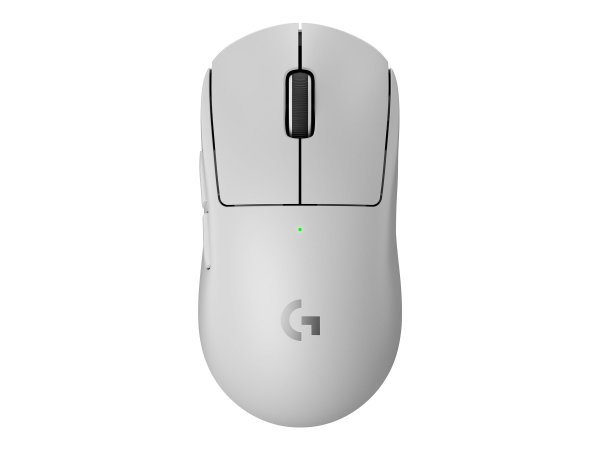 Logitech G PRO X SUPERLIGHT 2, rechts, Optisch, RF Wireless, 32000 DPI, 0,5 ms, Weiß