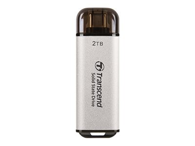 Transcend ESD300 - 1 TB - USB tipo-C - 1050 MB/s - 10 Gbit/s - Argento