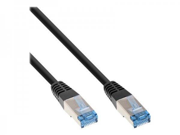 InLine Cavo patch Lan - S/FTP - Cat.A - PE per esterni - nero - 1,5m