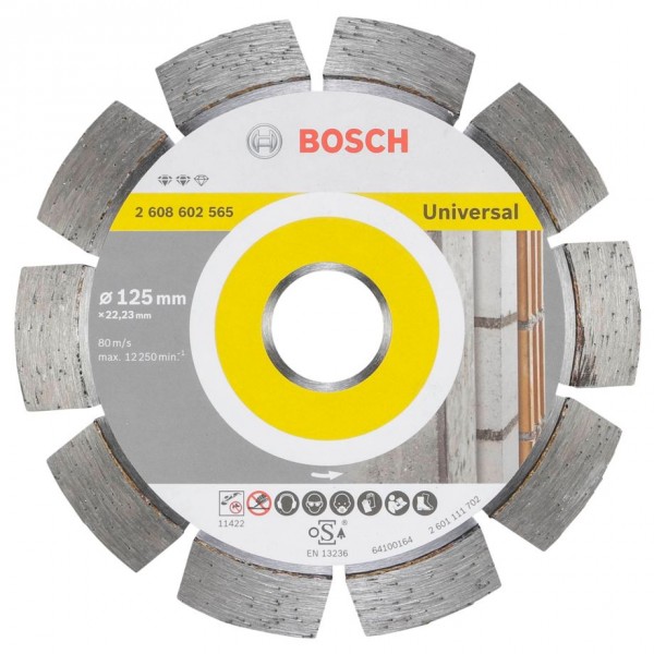 Bosch Diamanttrennscheibe Expert für Universal 125mm 22.23mm