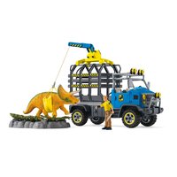 Schleich Dinosaurs 42565 - Dinosaurs and volcano - Research station - 4 anno/i - Multicolore