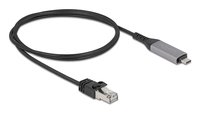 Delock USB LAN Kabel Type-C zu RJ45 Gigabit Ethernet - Cavo - Digitale/dati