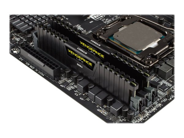 Corsair Vengeance LPX 16GB DDR4-2400 - 16 GB - 2 x 8 GB - DDR4 - 2400 MHz - 288-pin DIMM - Nero