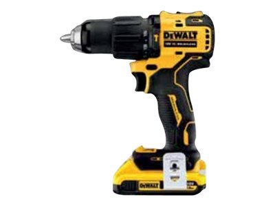 DEWALT DCD709D2T-QW - Trapano con impugnatura a pistola - Senza spazzola - 1,3 cm - 1650 Giri/min -