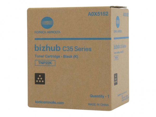 Konica Minolta TNP22K - 6000 pagine - Nero - 1 pz